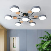 LED Chandelier with 3 Different Colors